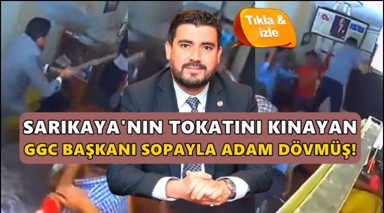 GGC Başkanı Ay&rsquo;ın sopayla dayak g&ouml;r&uuml;nt&uuml;leri &ccedil;ıktı!