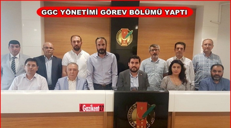 GGC'de g&ouml;rev dağılımı yapıldı