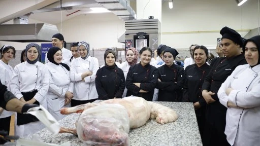 GİBT&Uuml; mutfağında uygulamalı eğitim