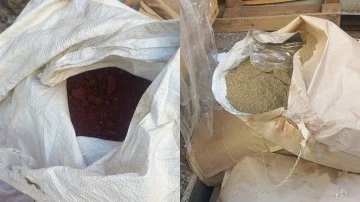 Gıda denetiminde sahte baharat ve boya imha edildi!