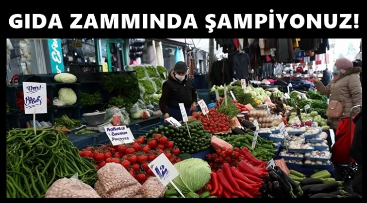 Gıda zammında d&uuml;nya şampiyonuyuz...