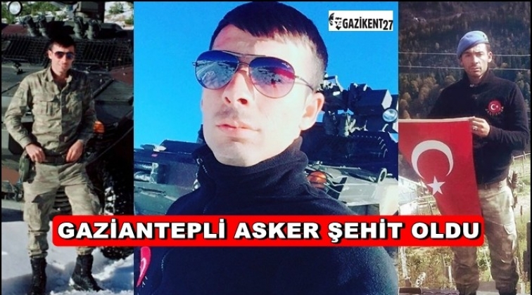 Gaziantepli asker Giresun'da şehit oldu