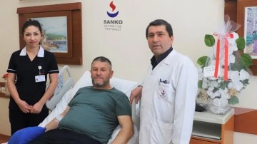 Giresunlu hasta Sanko'da şifa buldu