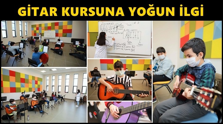 Gitar kursu kapılarını yeniden a&ccedil;tı...