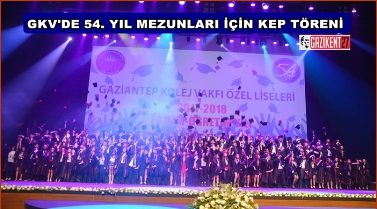 GKV 54.yıl mezunlarını kep töreniyle uğurladı