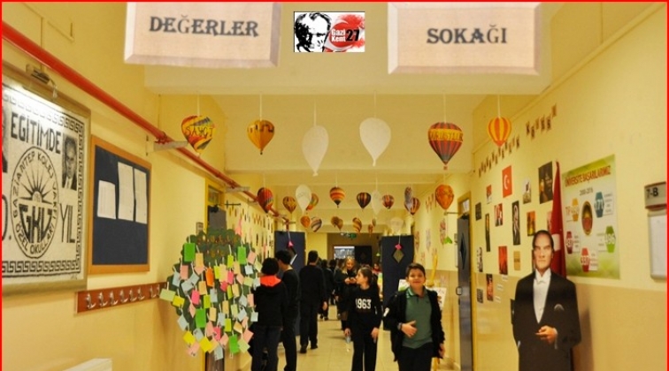 GKV Değerler Sokağı Cıvıl Cıvıl