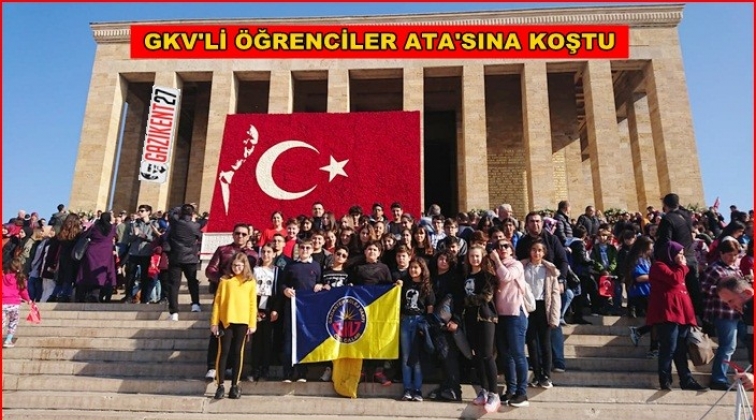 GKV &ouml;ğrencileri Anıtkabir&rsquo;de