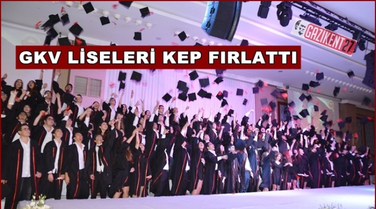 GKV Özel Liseleri'nde kep coşkusu