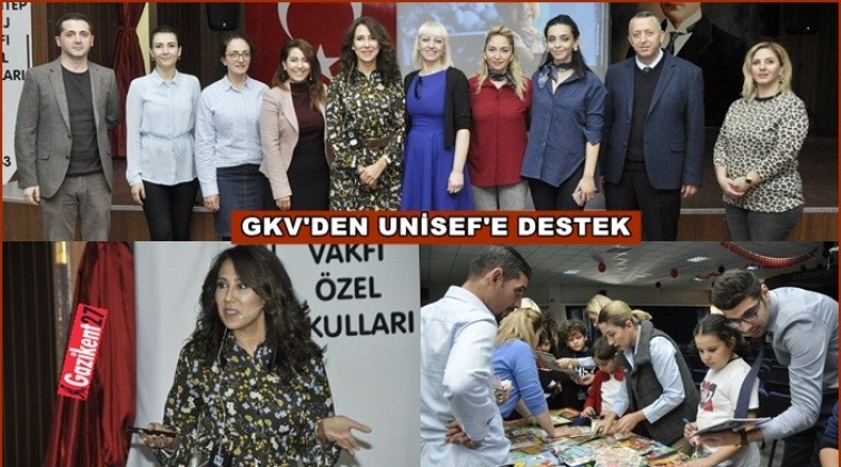 GKV’den UNICEF’e destek