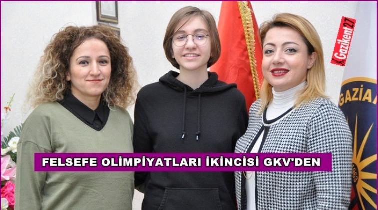 GKV’li Bilge Felsefe Olimpiyatları'nda ikinci oldu