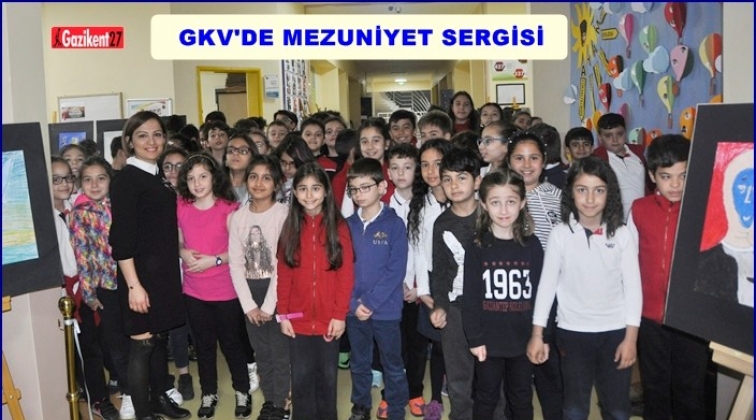 GKV’li minik ressamlardan anlamlı sergi