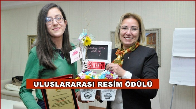 GKV’li Naz’a Uluslararası Resim Ödülü