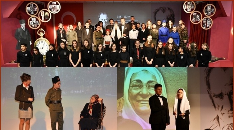 GKV’li öğrenciler Atatürk’ün anılarını canlandırdı