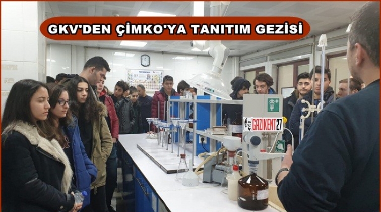 GKV’liler mesleki tanıtım gezisinde