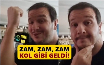 G&ouml;kbakar: Zam, zam, zam kol gibi geldi..
