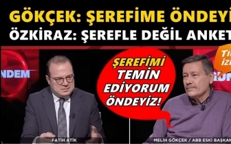 G&ouml;k&ccedil;ek: Şerefimi temin ediyorum, &ouml;ndeyiz!