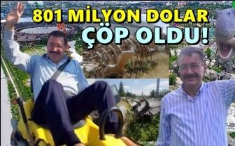 G&ouml;k&ccedil;ek'in Ankapark'ı hurda yığınına d&ouml;nd&uuml;!