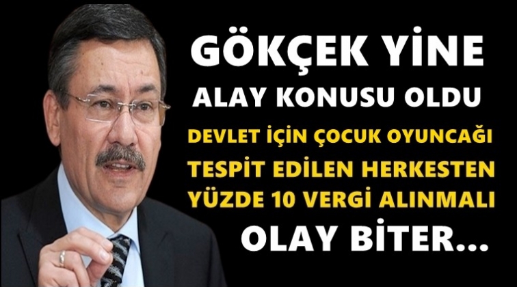 G&ouml;k&ccedil;ek&rsquo;in bu paylaşımı alay konusu oldu...