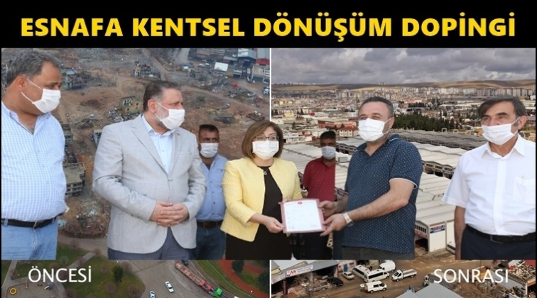G&ouml;ll&uuml;ce'de esnaf yeni d&uuml;kkanlardan memnun