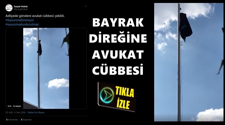 G&ouml;ndere avukat c&uuml;bbesi &ccedil;ekildi!..