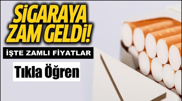 Gözümüz aydın sigaraya yine zam geldi!