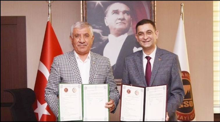 GSO - ATSO arasında kardeş oda protokol&uuml;