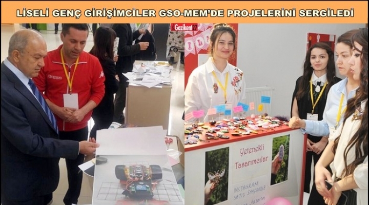 GSO-MEM, genç girişimcilerin sergisine ev sahipliği yaptı