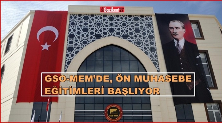 GSO-MEM'de Ön Muhasebe Eğitimi