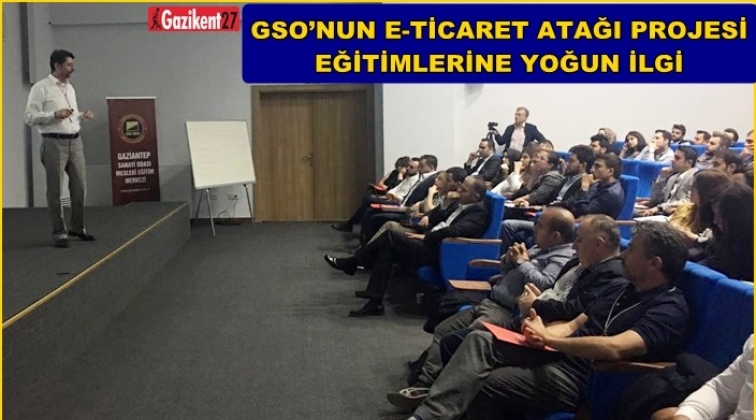 GSO'da E-Pazarlama ve marka yönetimi eğitimi