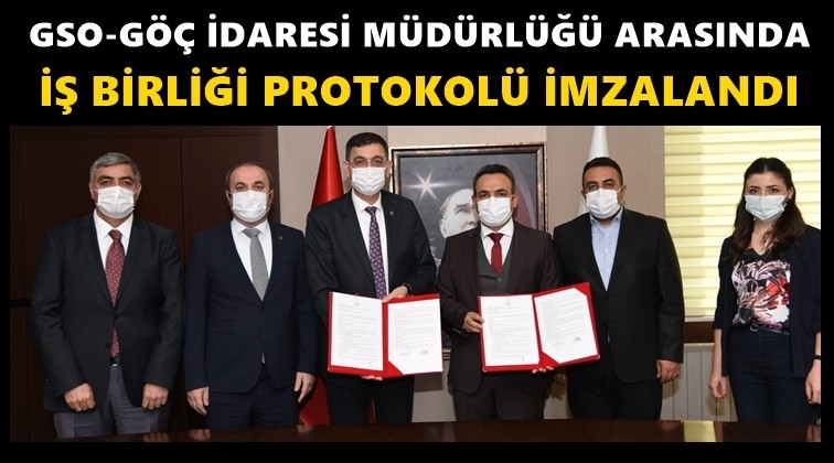 GSO'da &ouml;nemli iş birliği protokol&uuml;