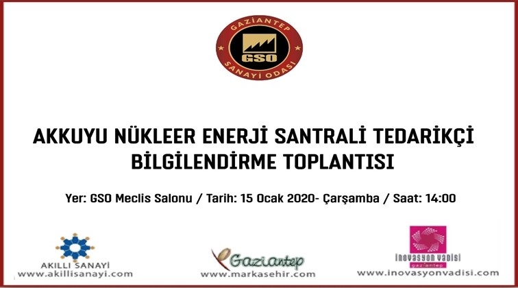 GSO'da tedarik&ccedil;i toplantısı yapılacak