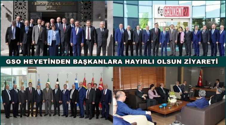 GSO'dan belediye başkanlarını ziyaret