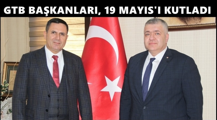 GTB Başkanları 19 Mayıs'ı kutladı...