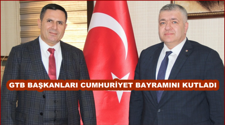 GTB Başkanlarından kutlama mesajı