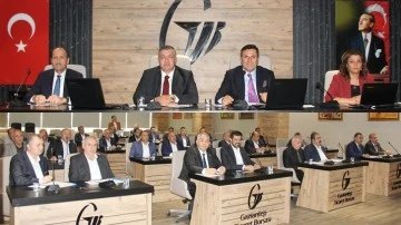 GTB'de se&ccedil;im sonrası ilk toplantısı
