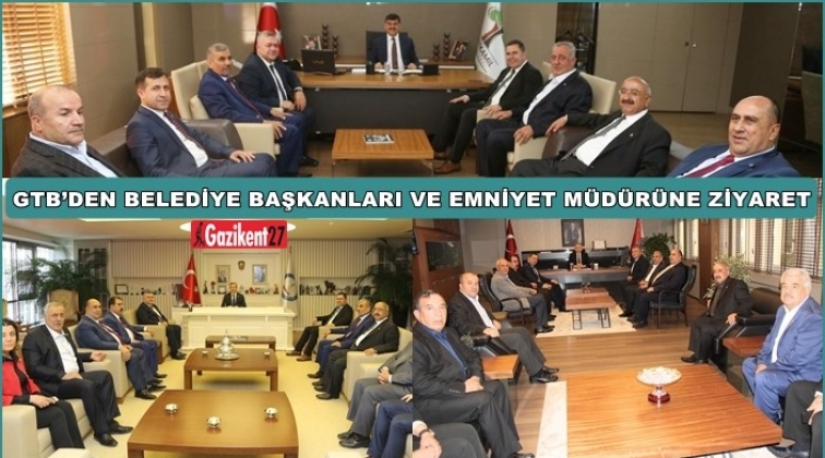 GTB heyeti ziyaretlerini s&uuml;rd&uuml;r&uuml;yor