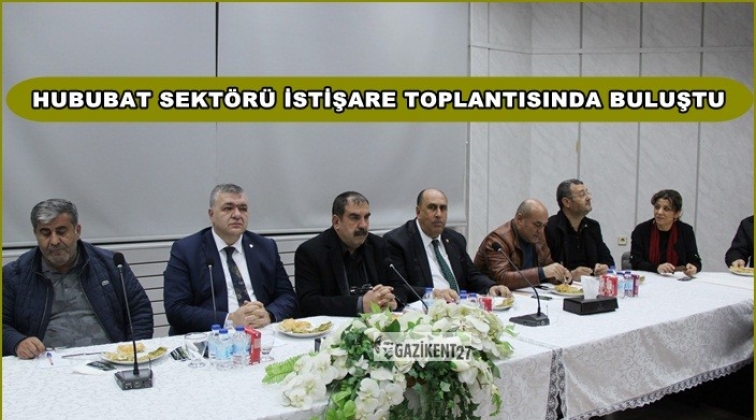 GTB'de hububat sekt&ouml;r temsilcilerine bilgilendirme