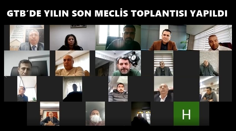 GTB'de yılın son meclis toplantısı...
