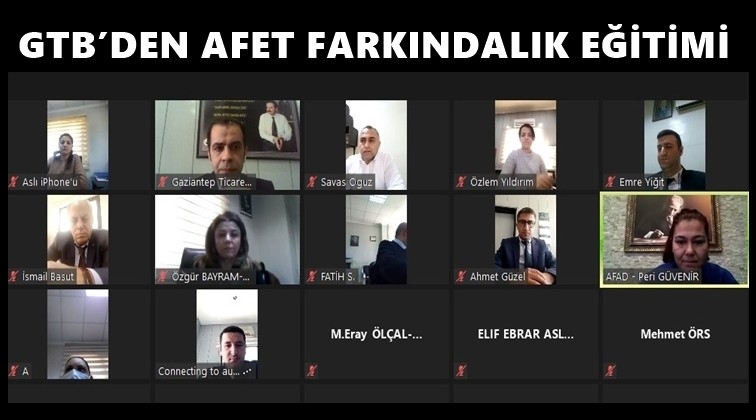 GTB'den &lsquo;Afet Farkındalık&rsquo; eğitimi