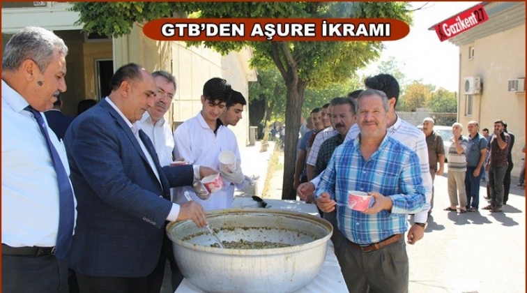 GTB'den geleneksel aşure ikramı