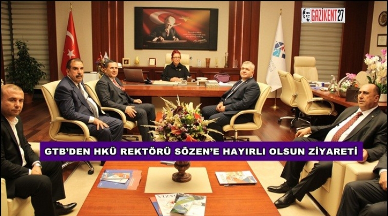 GTB'den Rekt&ouml;r S&ouml;zen&rsquo;e ziyaret