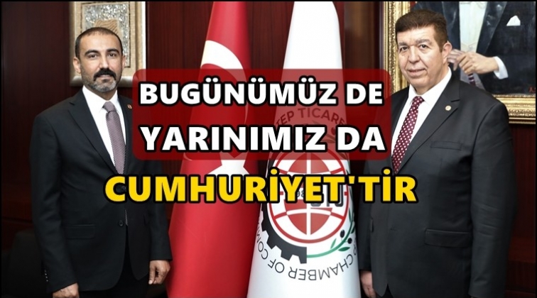 GTO Başkanları 29 Ekim&rsquo;ı kutladı...