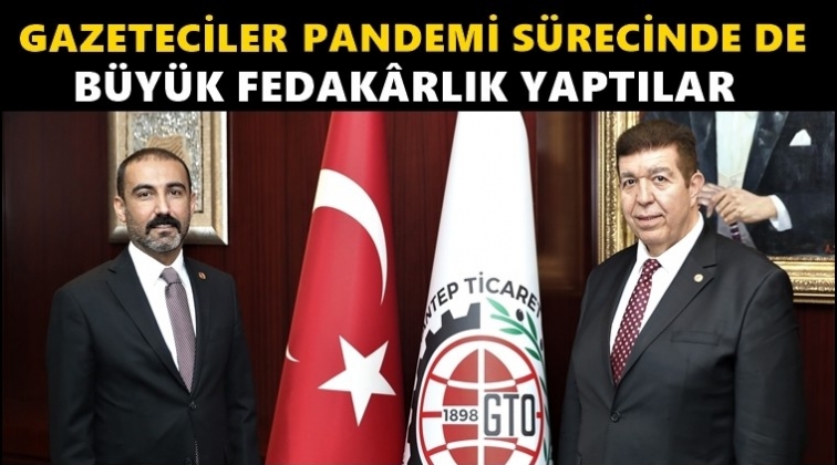 GTO Başkanları Gazeteciler G&uuml;n&uuml;&rdquo;n&uuml; kutladı