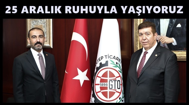 GTO Başkanlarından 25 Aralık mesajı