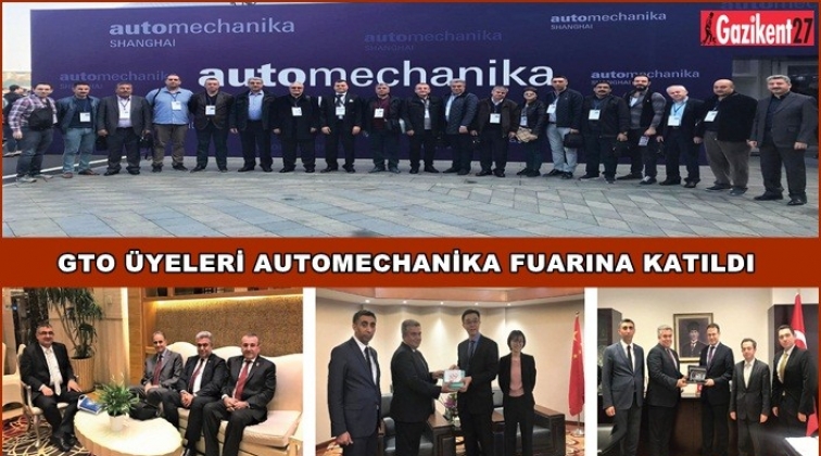 GTO, Çin Automechanika Şangay fuarında