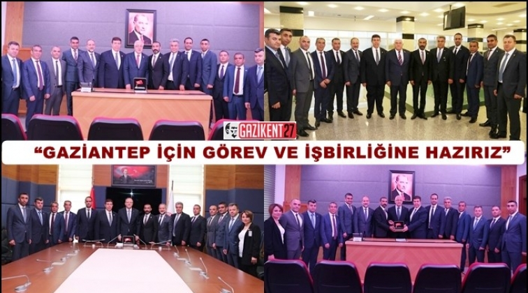 GTO, Gaziantep milletvekillerini ziyaret etti