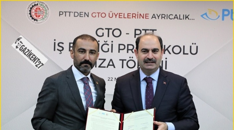 GTO ve PTT işbirliği protokol&uuml; imzalandı