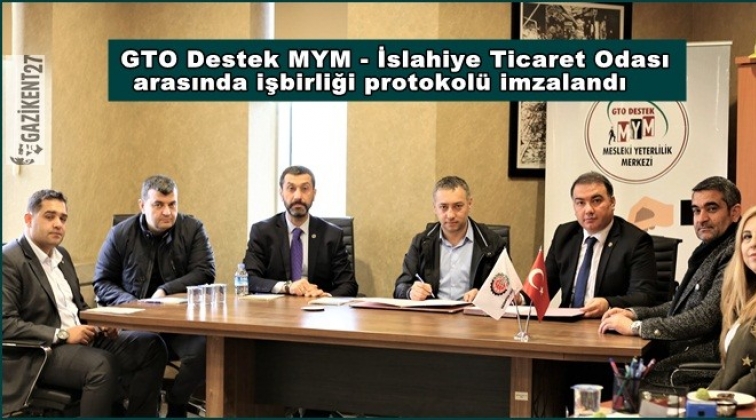 GTO'da mesleki eğitim i&ccedil;in el sıkıştılar