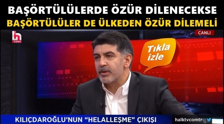 G&uuml;ltekin: Baş&ouml;rt&uuml;l&uuml;lerin de &uuml;lkeden &ouml;z&uuml;r dilemesi gerek!