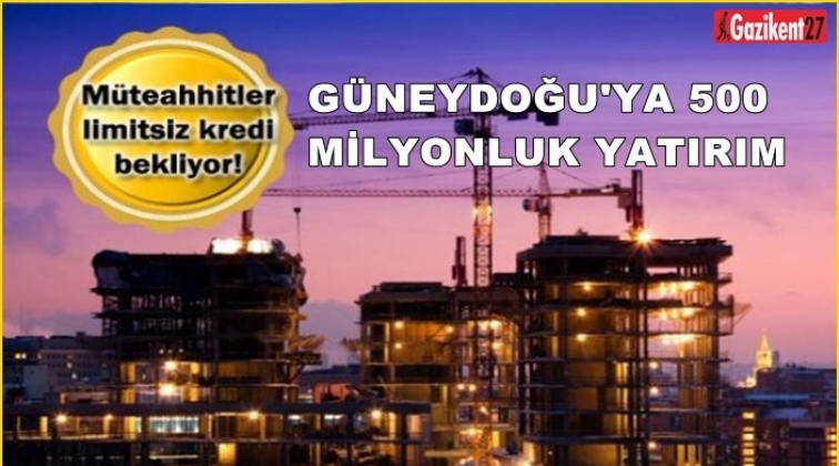 Güneydoğu'ya 500 milyon liralık turizm yatırımı